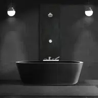Baile negre, ce trebuie sa faci si ce nu trebuie sa faci cand amenajezi o baie in culoarea neagra
