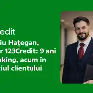 Horațiu Hațegan, broker 123Credit: 9 ani în banking, acum în serviciul clientului