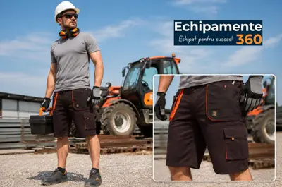 35% reducere la pantalonii scurti Procera PROWORK pe Echipamente360.ro