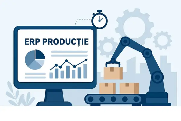 Cum optimizează un ERP Producție comenzile și crește eficiența fabricii
