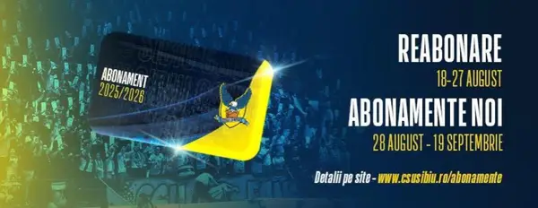 Abonamente pentru suporterii CSU