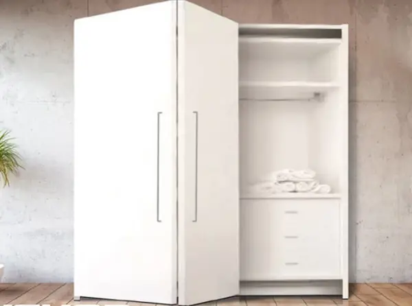 Sistem uși pliante pentru mobilier