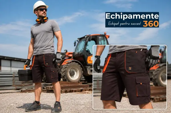 35% reducere la pantalonii scurti Procera PROWORK pe Echipamente360.ro