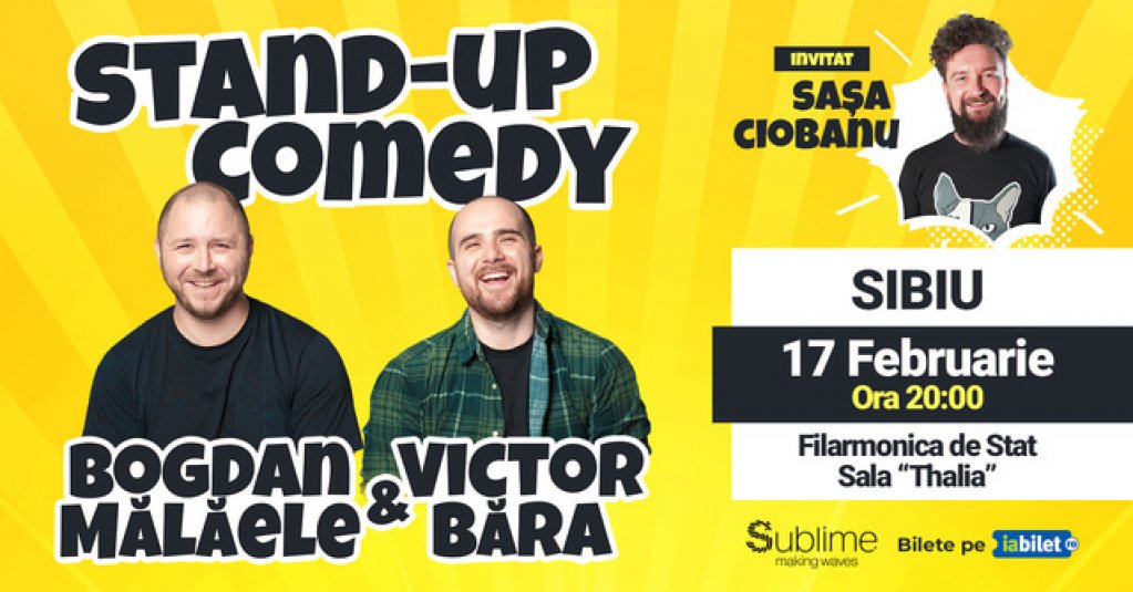 Stand Up Comedy la Filarmonica de Stat Sibiu